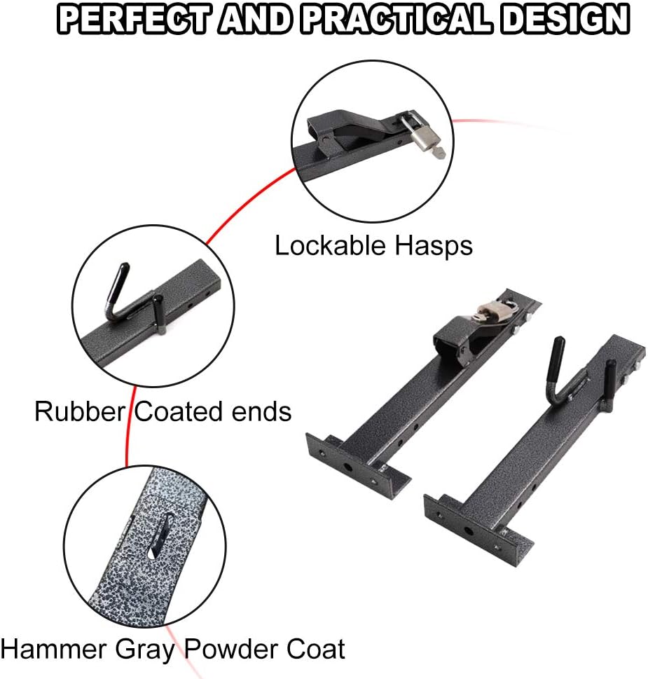 Locking Single Trimmer Rack Pack of 2 P1700
