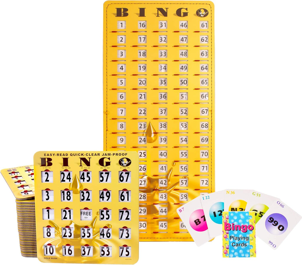 Bingo Cards with Sliding Windows, Pack of 2 K546