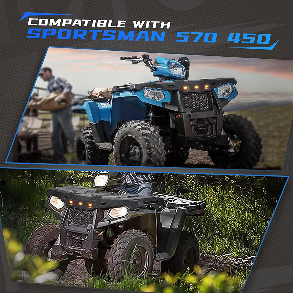 ATV Front Rack with Lights U17050
