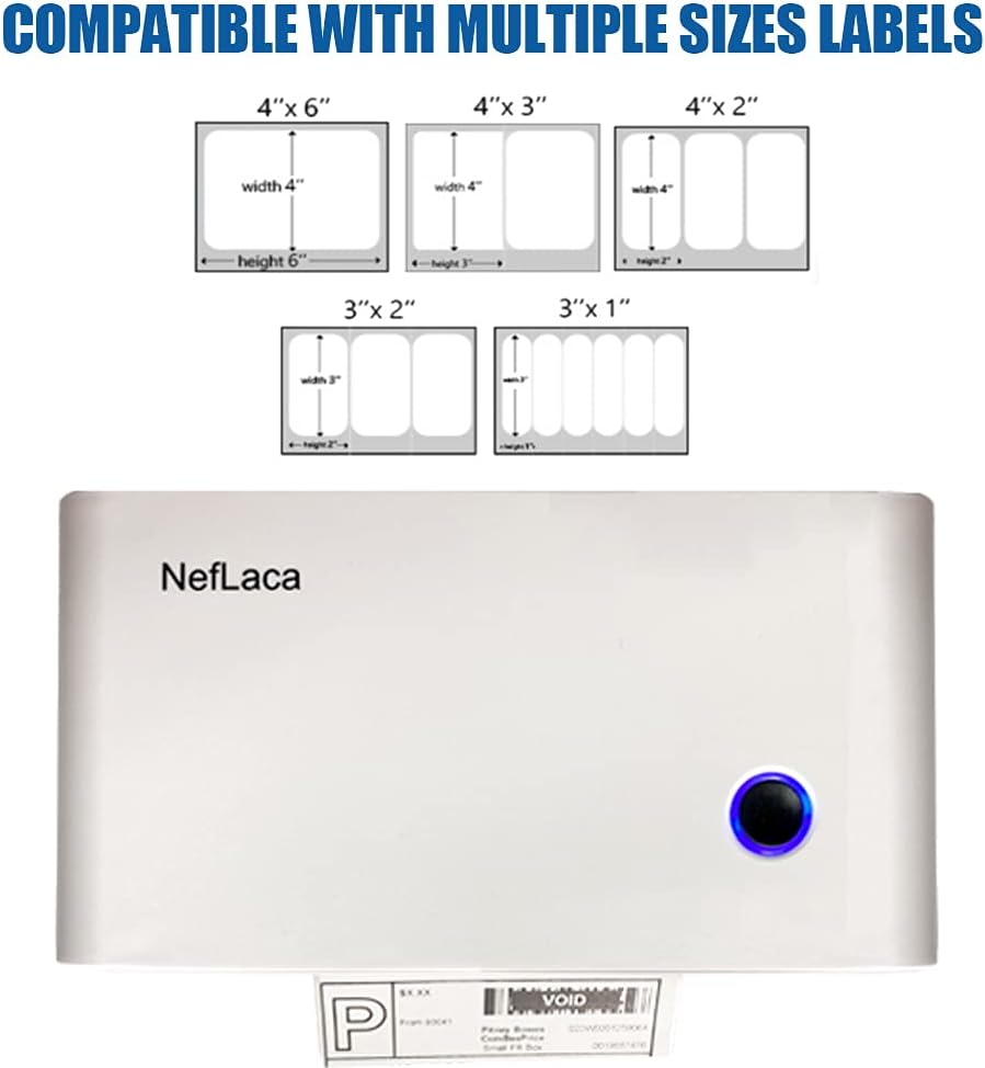 Bluetooth Thermal Label Printer 4x6 A734