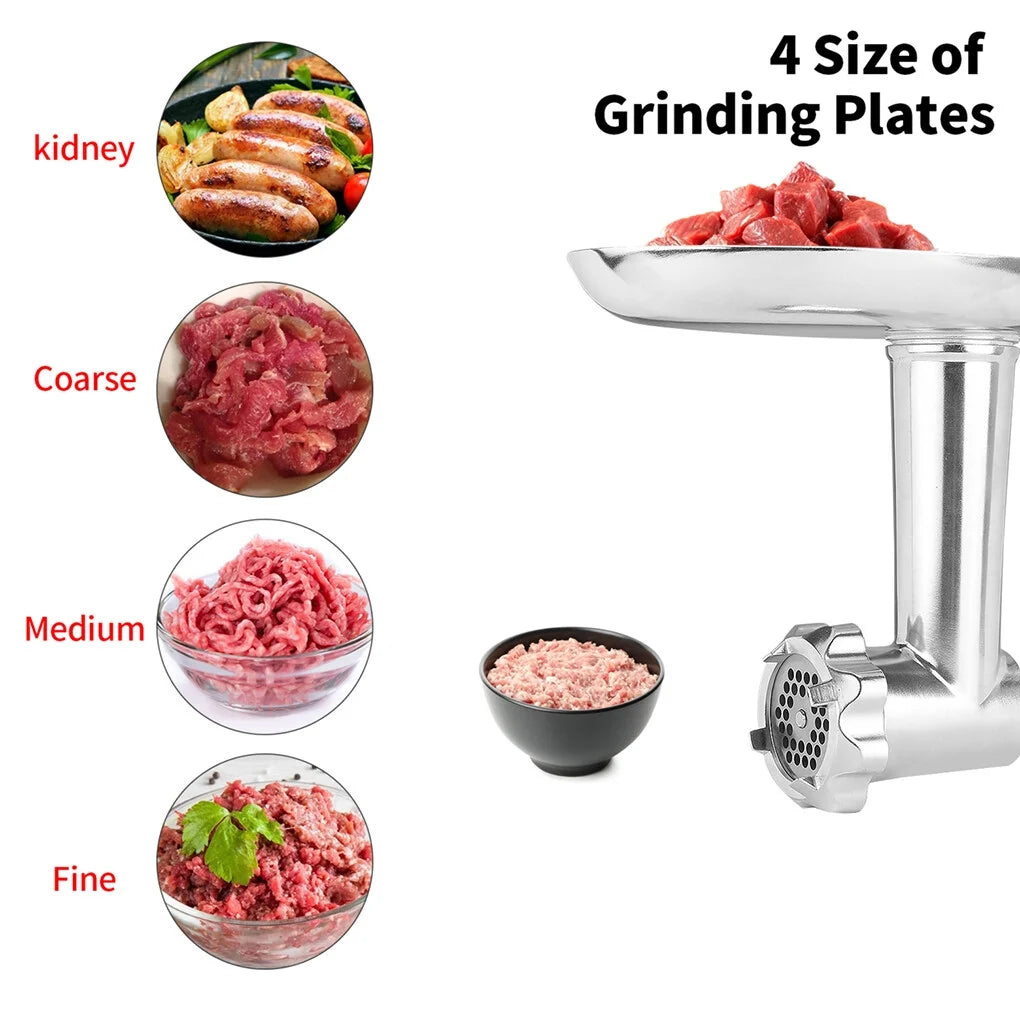 Metal Meat Food Grinder Attachment Kit for Stand Mixer H9274