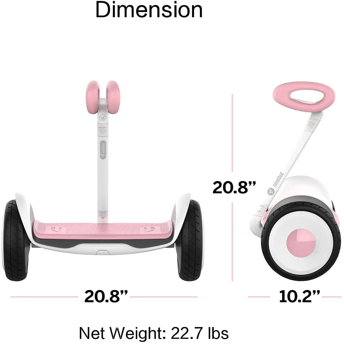 White Self-Balancing Electric Scooter T764099