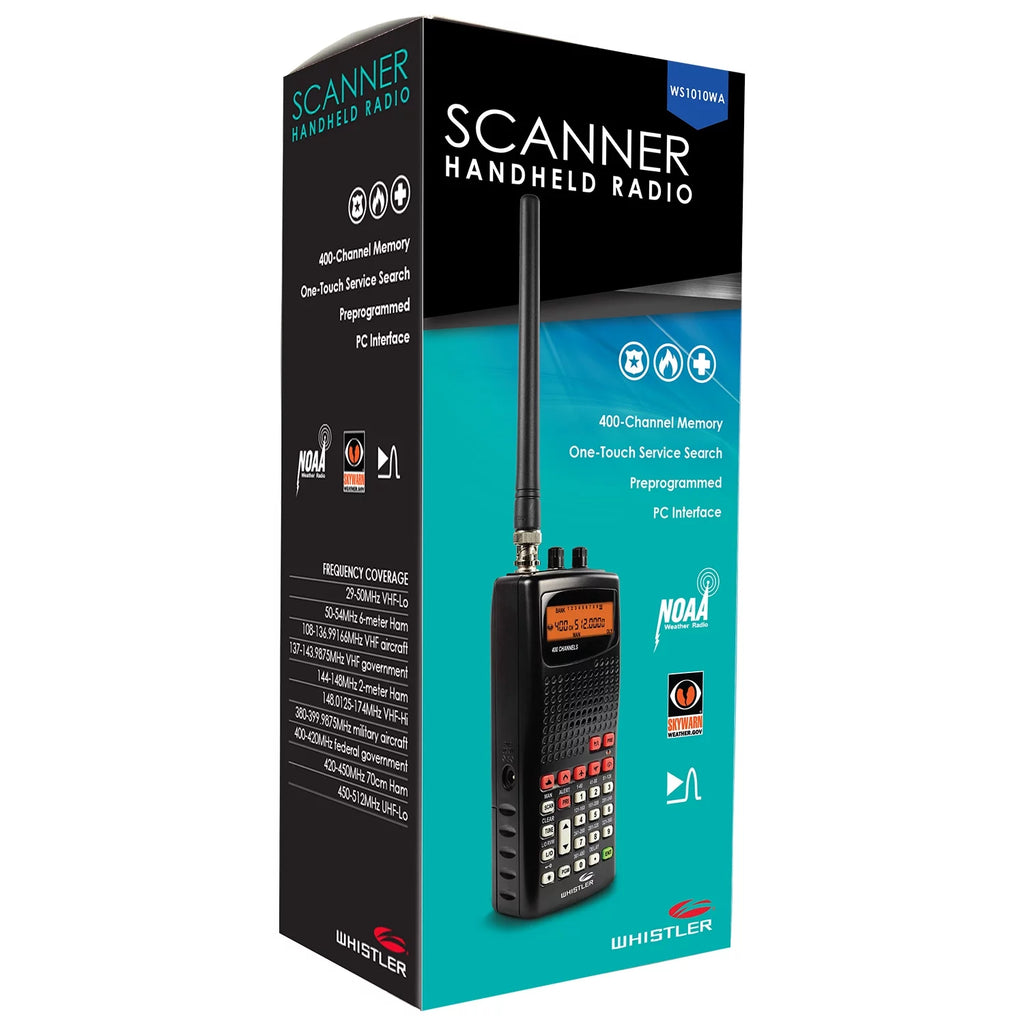 Radio Scanner with Service Search Banks L220776