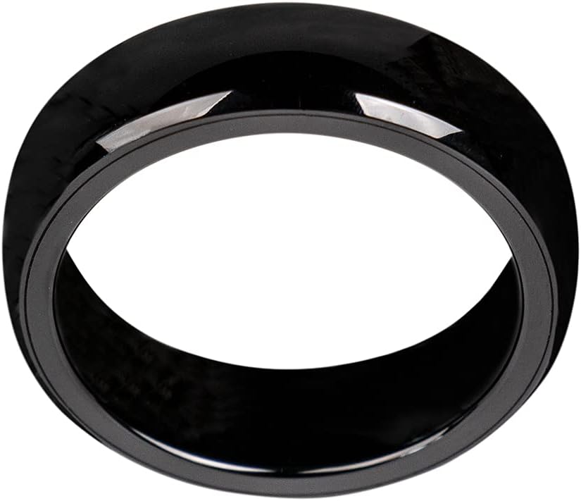 Black RFID NFC Ceramic Ring Key Accessory O92413