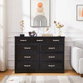 Black 9 Drawer Wood Dresser L184480