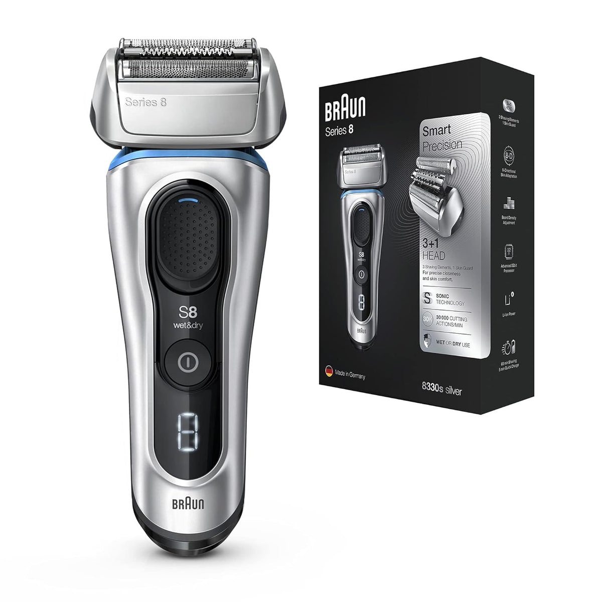 Series 7 360 Flex Head Electric Shaver with Beard Trimmer and Travel Case D29081