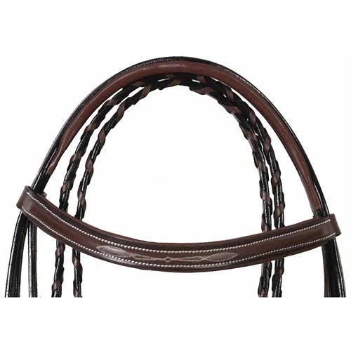 Mono Crown Bridle with Padded Wide Noseband X253912