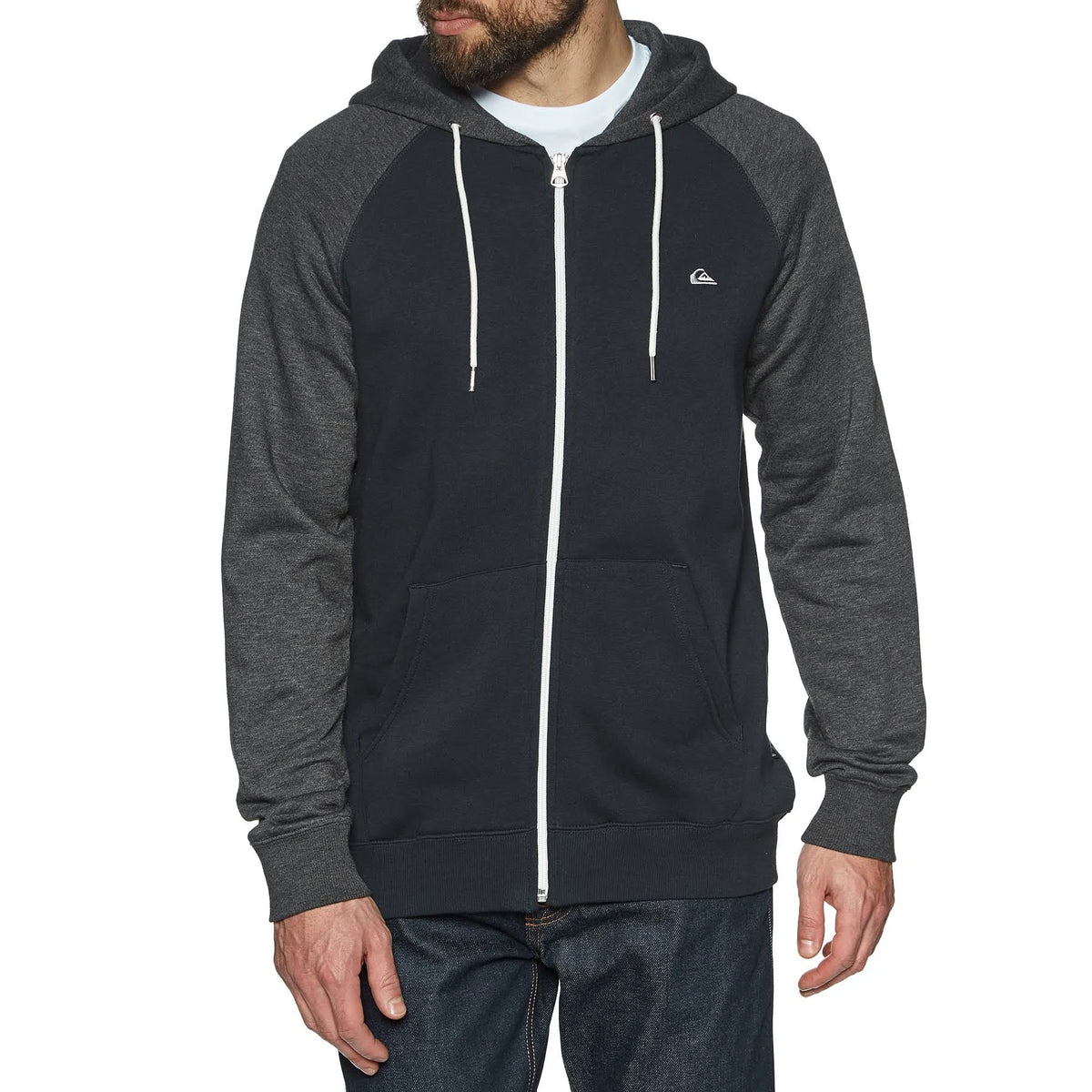 Black Zip Hoody J5905