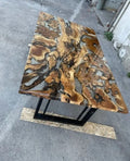 LARGE EPOXY TABLE, Resin Dining Table, Wood Epoxy Coffee Table (28.5 x 72 x 36inches) E6176