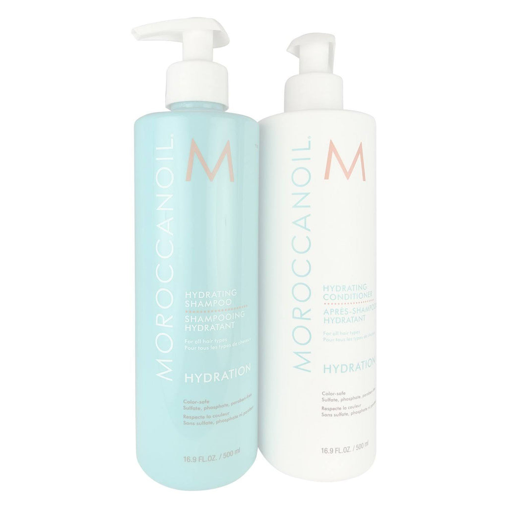 Hydrating Shampoo and Conditioner - 2 pack, 16.9 oz bottles X864