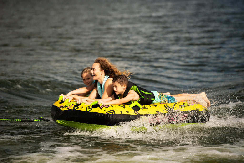 Yellow 3-Person Waterskiing Towables V709823