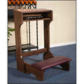 Walnut Padded Kneeler M65486