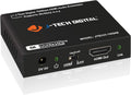 18Gbps HDMI Embedder Inserter with TOSLINK Optical 3.5mm Audio Input B532166