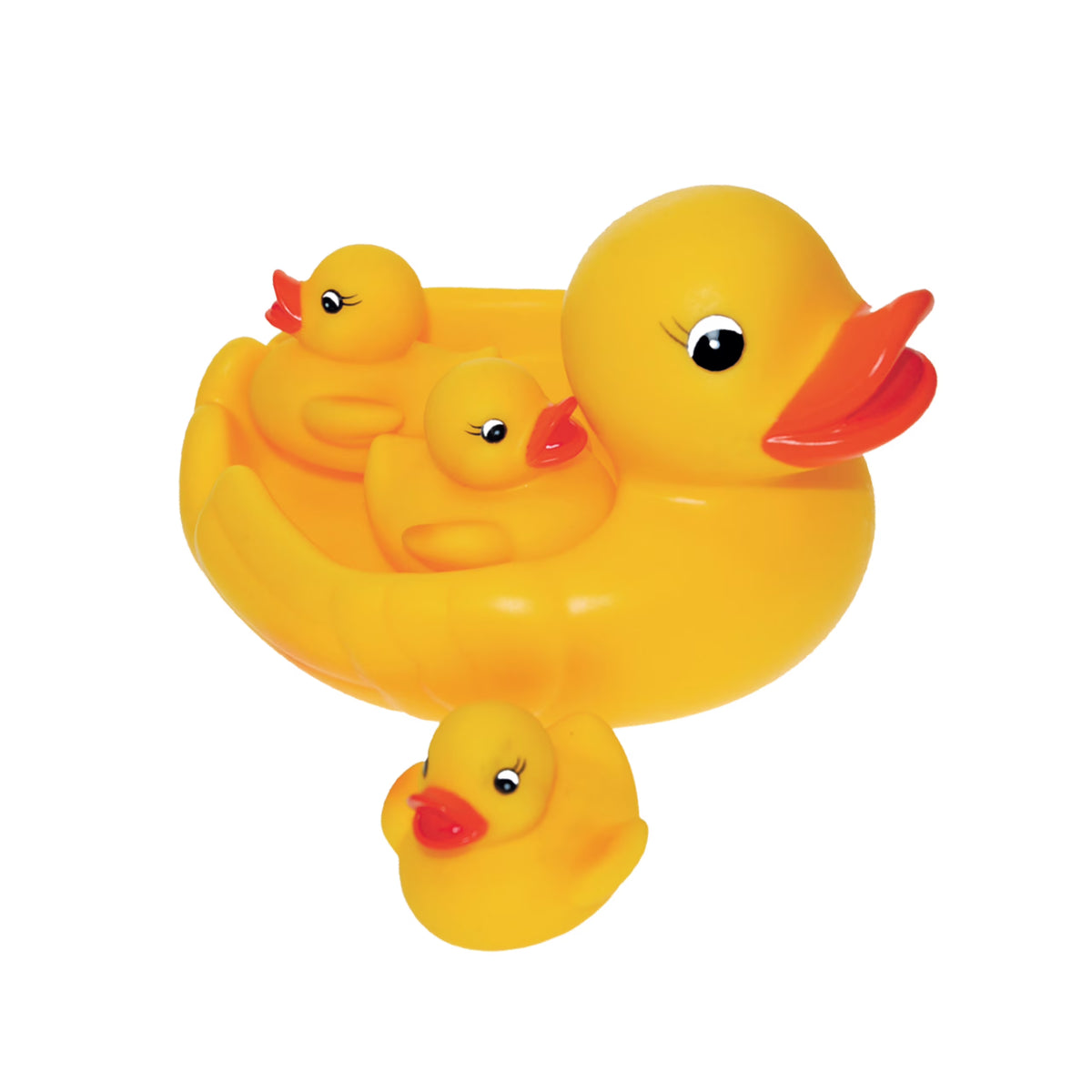 Floating Bathtub Toys For Kids, Duck Mummy and Three Baby Duckling Toys N32577