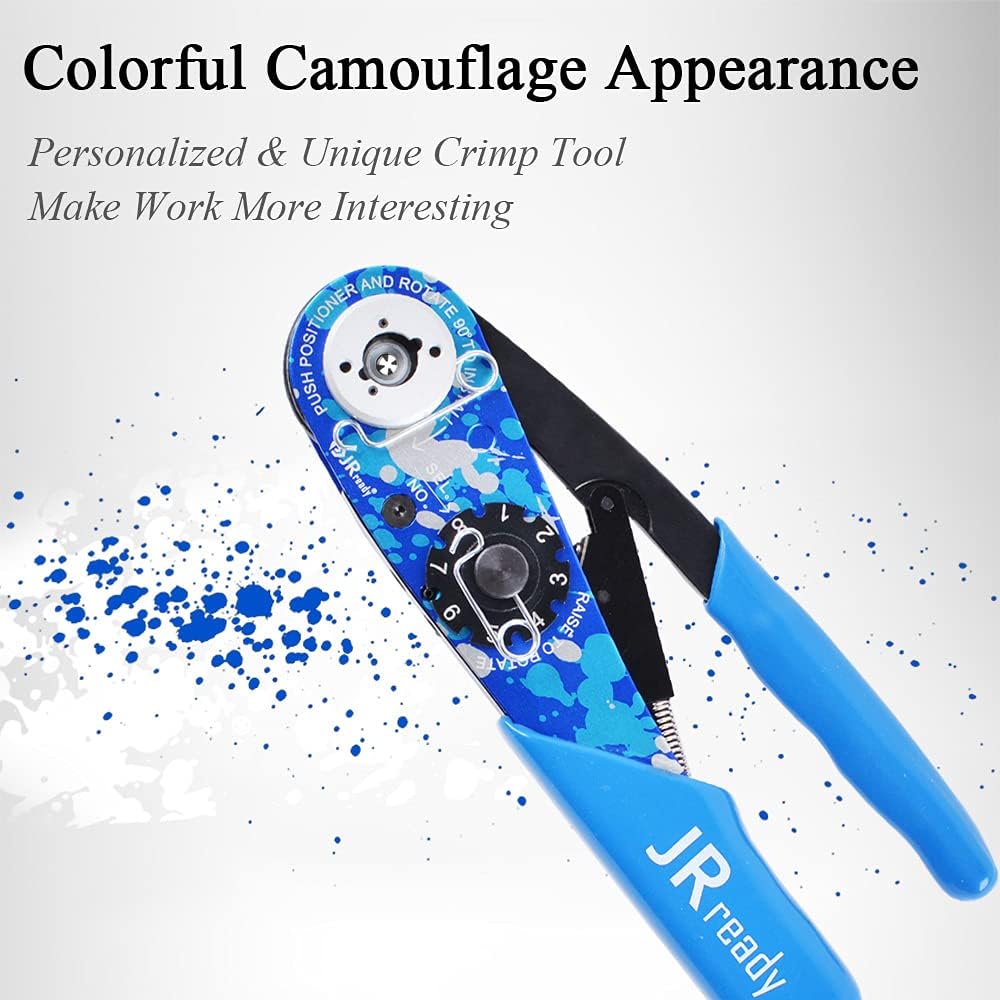 Eight Indent Crimping Tool Kit with 37 Positioner and GO NO GO GAUGE W27315