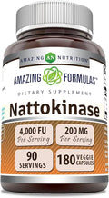 Nattokinase 100 mg Veggie Capsules Supplement E655657