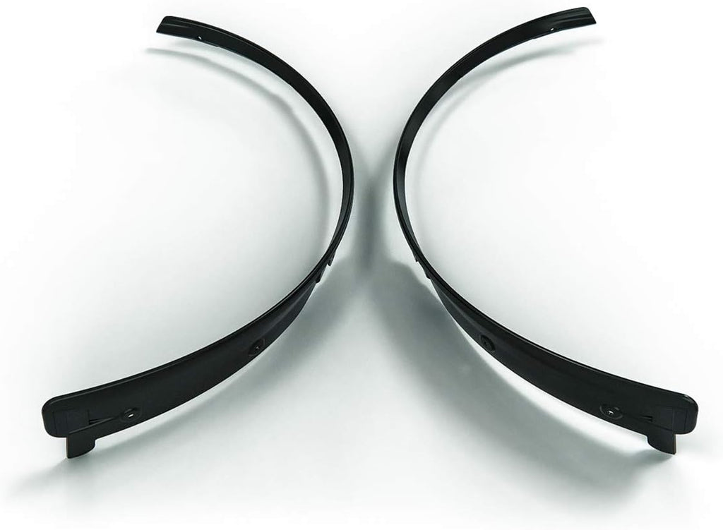 Painted Carbon Flash Black Rear Quarter Extensions Q5959