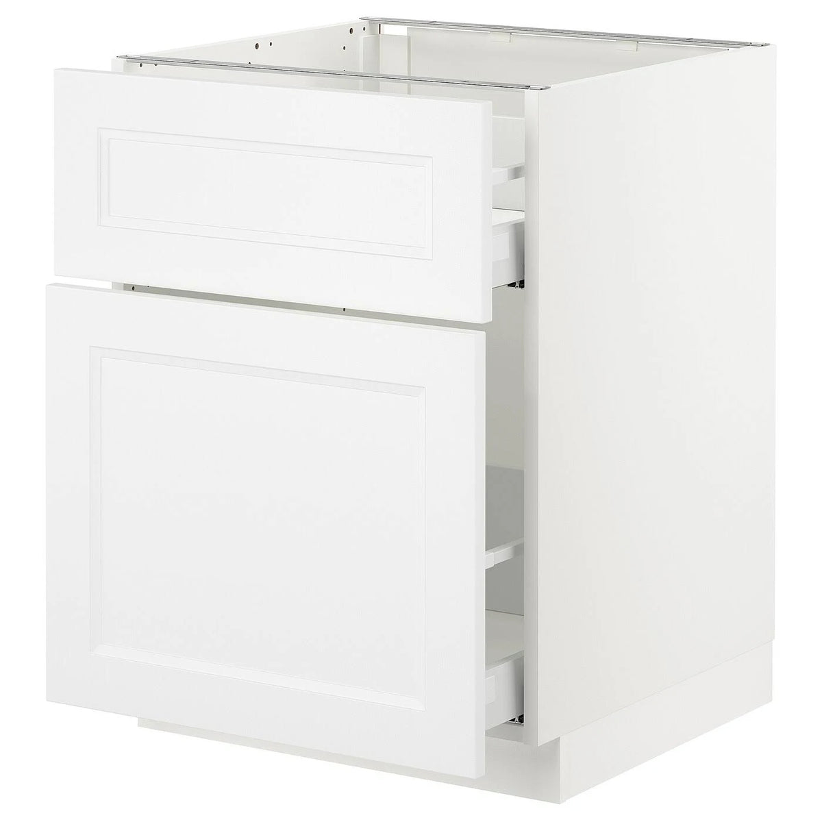 White Base Cabinet with Drawer R6402