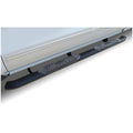 Black 4-Inch Curved Oval Side Step Bars D427302