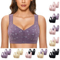 2 Pack Front Closure Wireless Lace Bra E306903