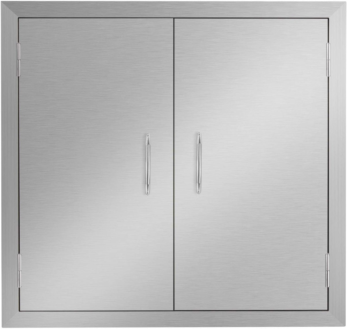 Stainless Steel Double Wall Outdoor Kitchen Doors 31W x 24H Inch C422104