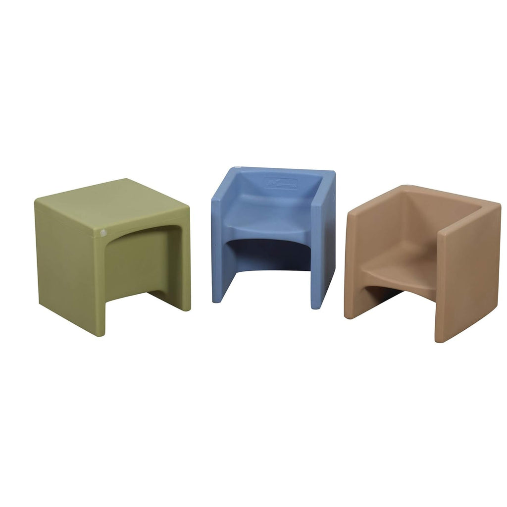 Set of 3 Woodland Kids Reading Chairs T473240
