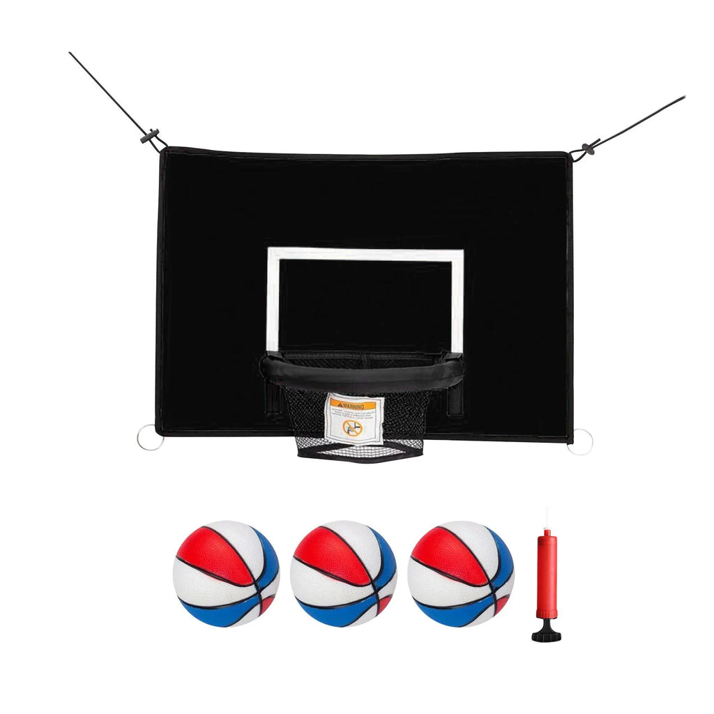 Adjustable Basketball Hoop with Net for Trampoline Z722