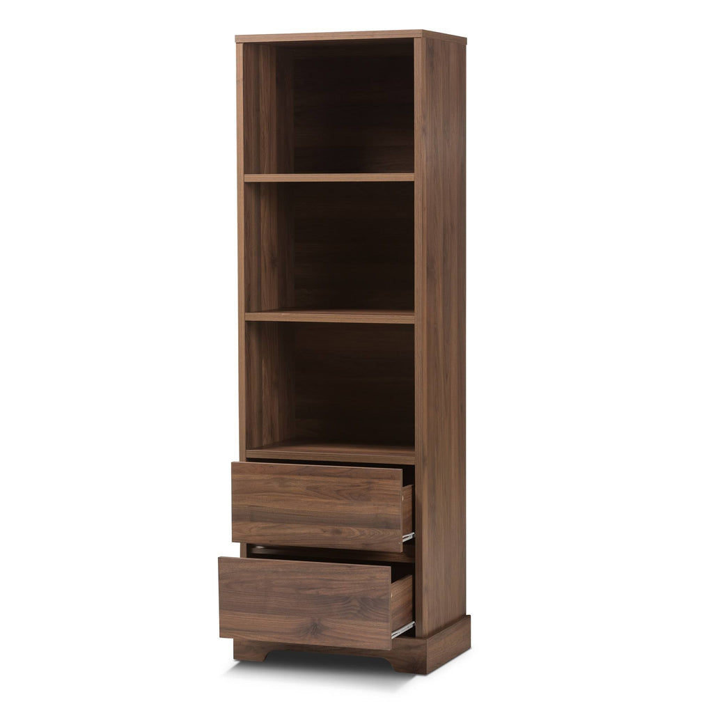 3-Shelf Brown Bookcase A86111