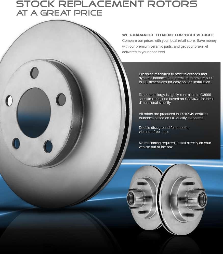 350 mm Brake Rotors Set H43438