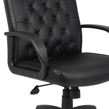 Black Tufted Executive Chair B18506