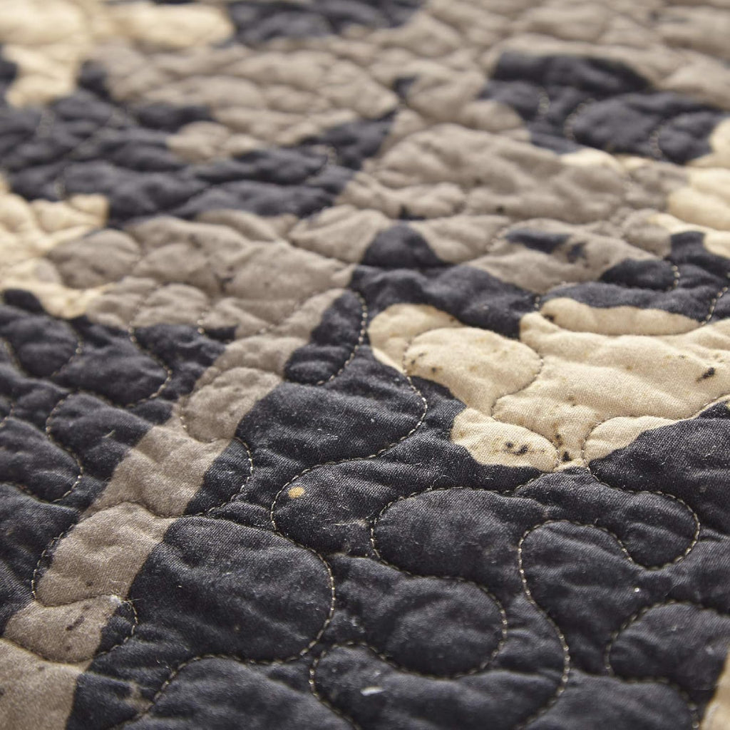 Machine Washable Lodge Quilt with Forest Pattern H5179