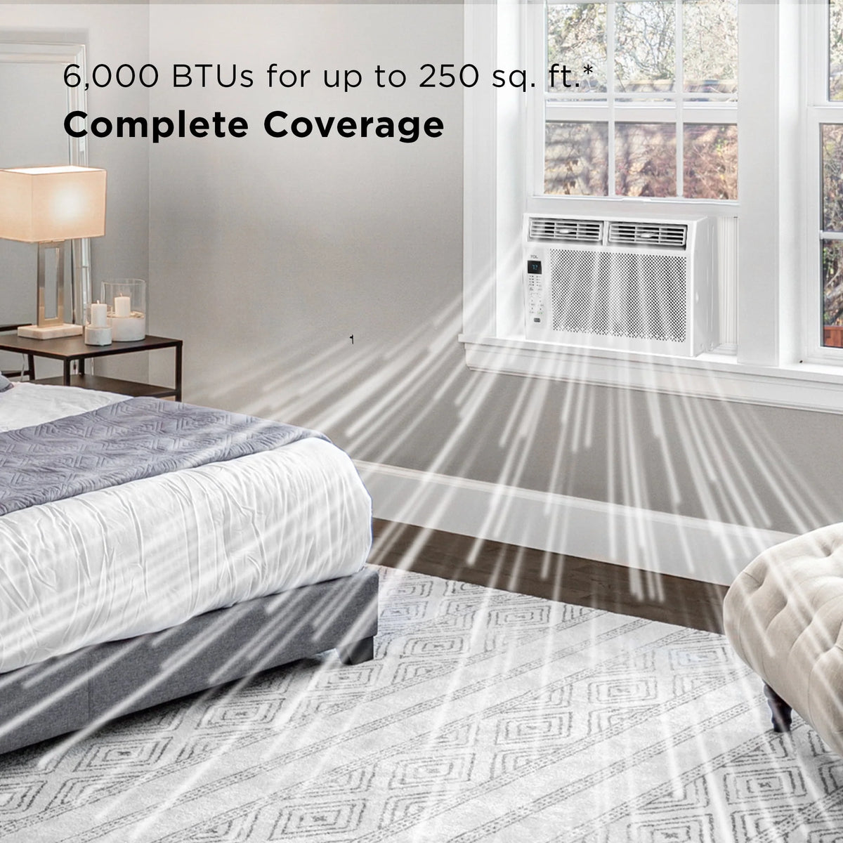 6,000 BTU Window Air Conditioner L855