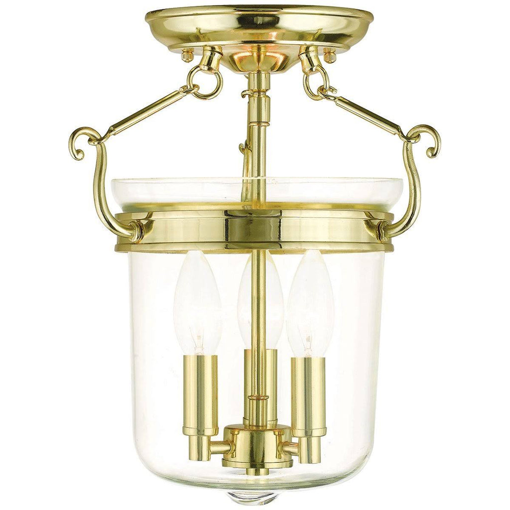 Bronze 3 Light Ceiling Mount T13693