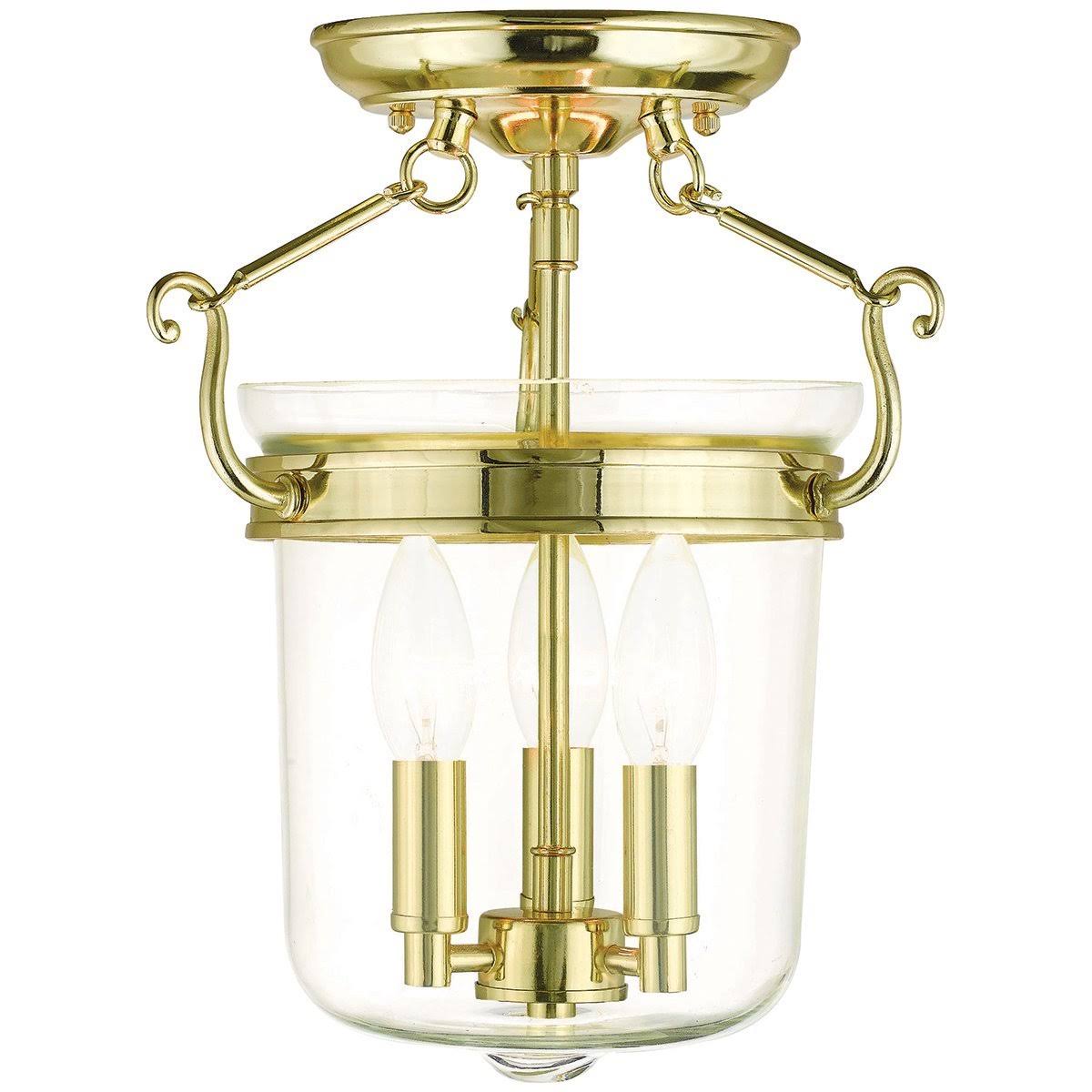 Bronze 3 Light Ceiling Mount T13693