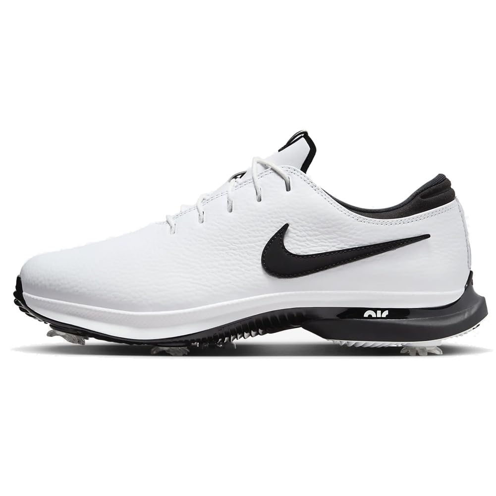 White Black Golf Shoes A47963