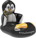 Inflatable Snow Sled 33 In. Single Rider with Soft Handles (black) W833