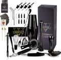 20-Piece Stainless Steel Cocktail Shaker Set with Velvet Bag I90540