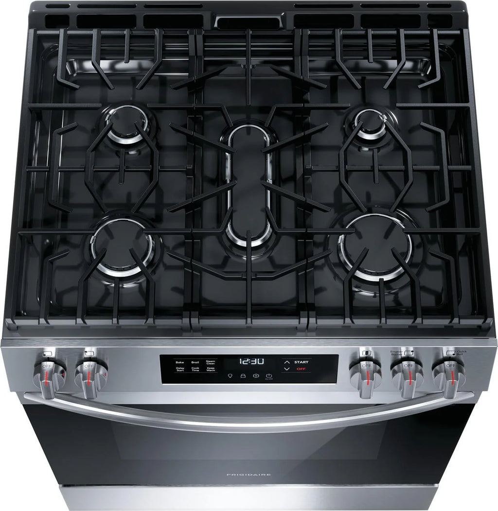 30" Free Standing Gas Range White M835