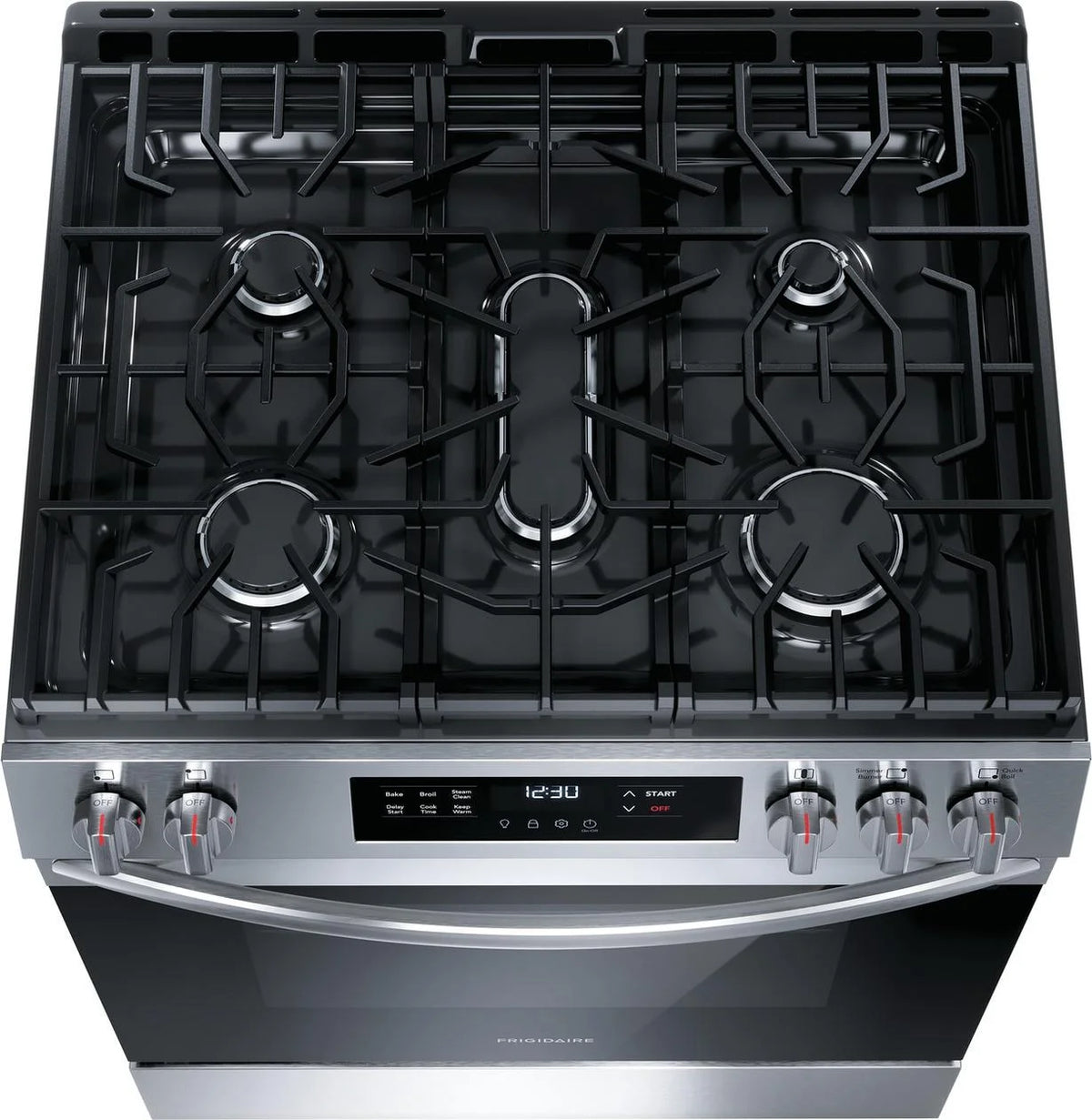 30" Free Standing Gas Range White M835