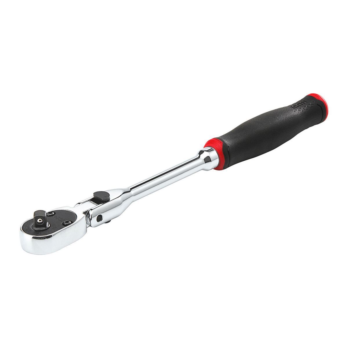 1/4 in. Drive 9 in. Long Locking Flex Ratchet with Comfort Grip J301419