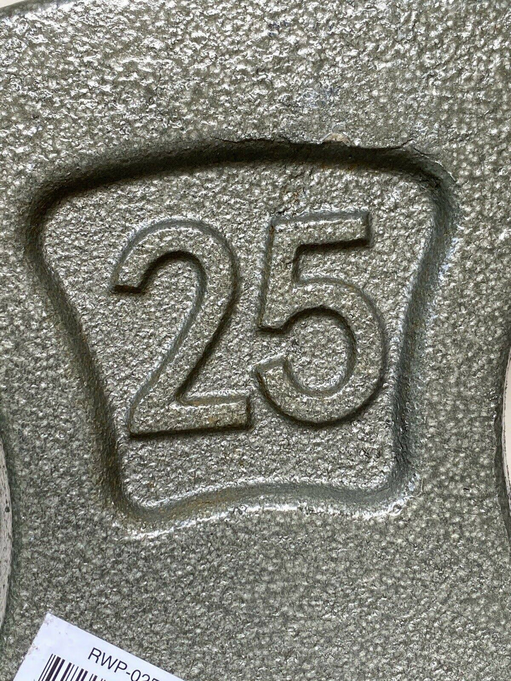 Black 25-Pound Grip Plate W858587