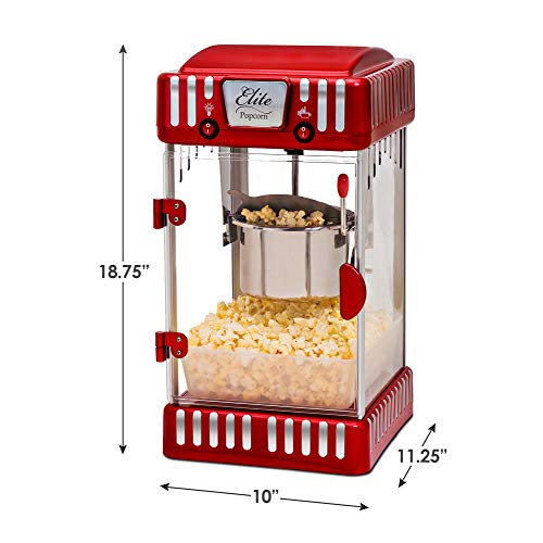 2.5 Ounce Red Popcorn Popper Machine A3212