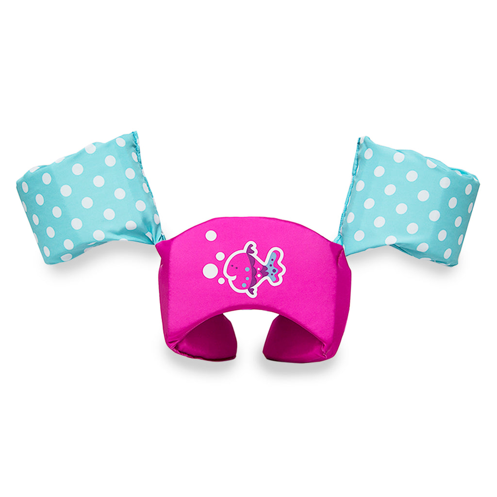 Pink Fish Swim Trainer Life Jacket I257