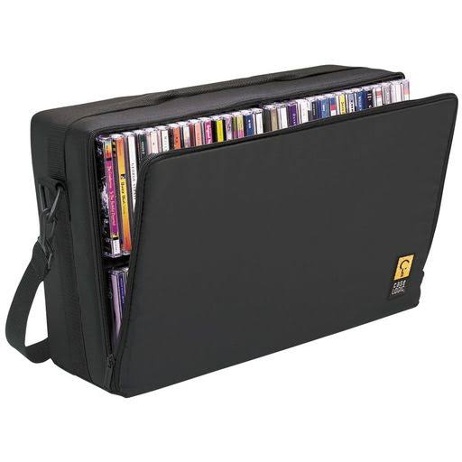 Nylon CD Carrying Case 60 Capacity Black L4100