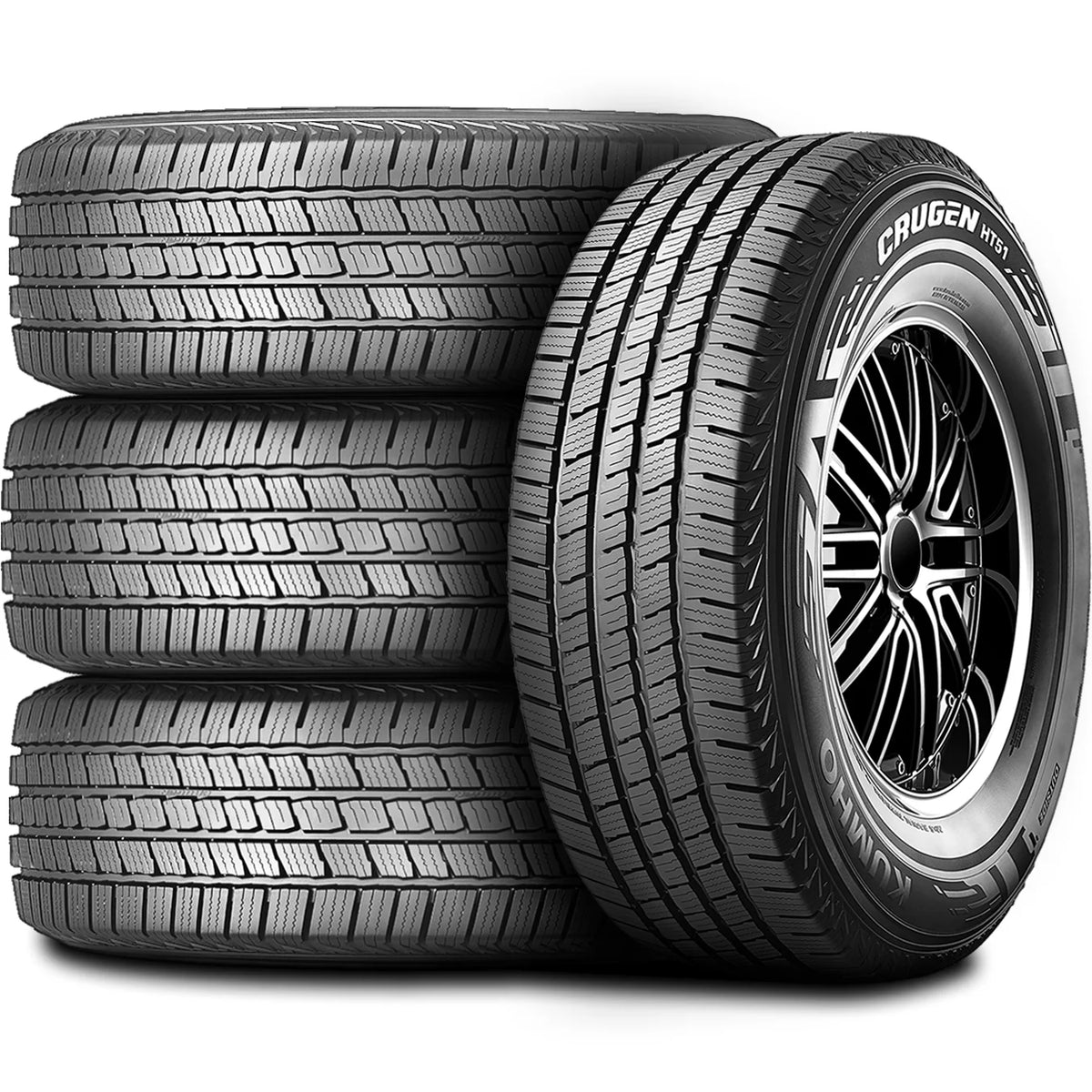 Set of 4 245/70R16 111T XL All Weather Tires U93256