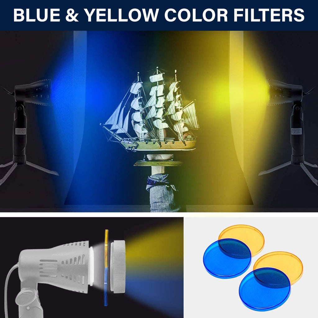 24" Folding Photo Light Box with LED Lighting Kit and Tripod B699868
