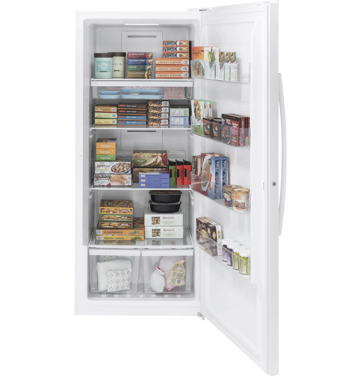 White Upright Freezer U264