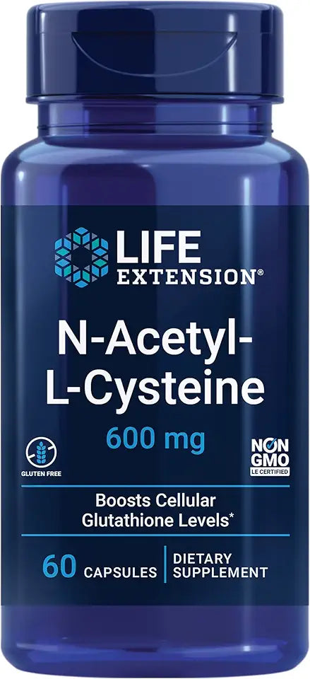 Bromelain 60 Tablets & N-Acetyl-L-Cysteine 60 Capsules R648