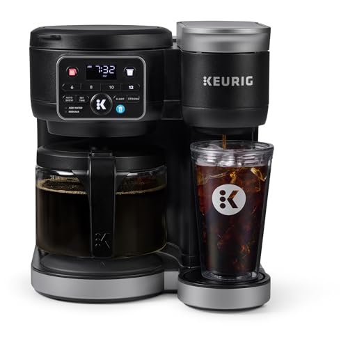 Single Serve & Carafe Coffee Maker, 72oz Reservoir R623