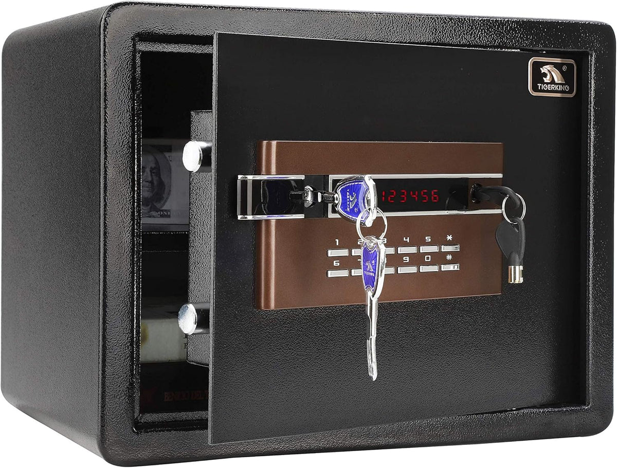 Steel Digital Lock Box Pack of 2 B283916